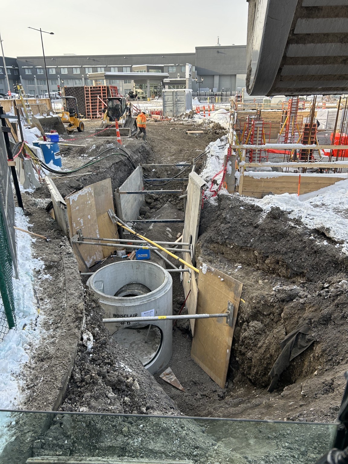 Travaux de génie civil